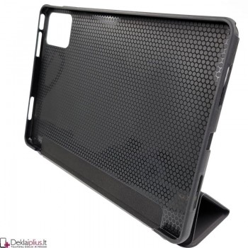 Smart soft dirbtinės odos dėklas - juodas (Lenovo Tab M11 (11)